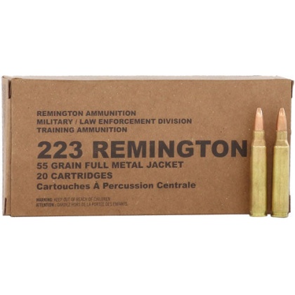 Rem Ammo .223 Rem 55gr. Fmj - 20-pack