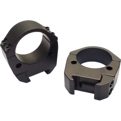 Talley Rings High 30mm Modern - Sporting Rifle Black