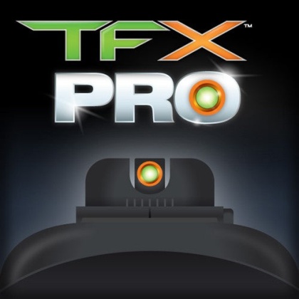 Truglo Sight Set Walther Ccp - Tfx Pro Green-orange Outline