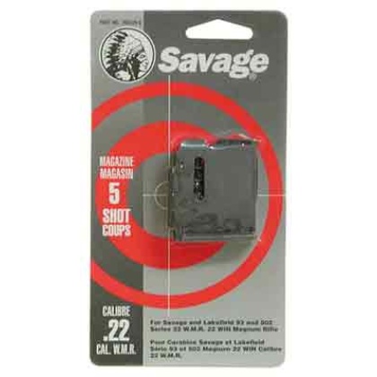 Savage Magazine 93 Series - .22wmr-.17hmr 5-rnd Blued