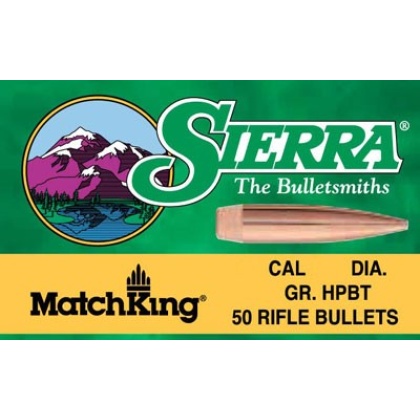 Sierra Bullets .30 Cal .308 - 175gr Hp-bt Match 100ct