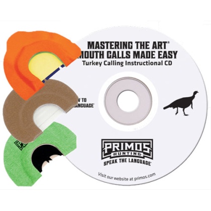 Primos Turkey Call Diaphragm - Pack Mta W-instructional Cd