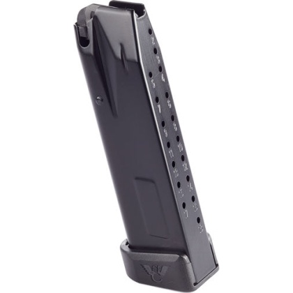 Wilson Magazine Edc X9 9mm - 18-rds. Extended Pad Black