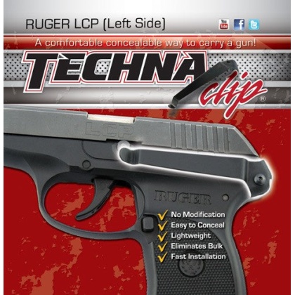 Techna Clip Handgun Retention - Clip Ruger Lcp Left Side