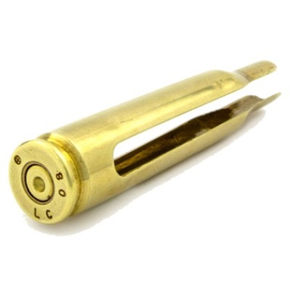 2 Monkey Hat Clip Made From - .308 Shell Casing Brass