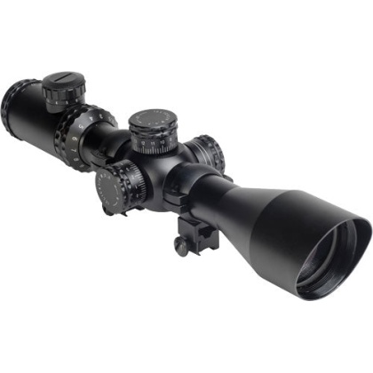 Hatsan Optima 2.5-10x50e Sft - Scope W- Rings & Caps