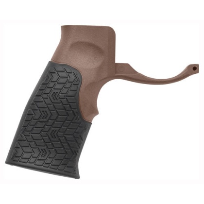 Daniel Def. Grip Ar-15 Brown - With Integrated Trigger Guard