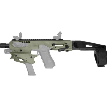Caa Mck Micro Conversion Kit - Glock 9-40 W-brace Od Green