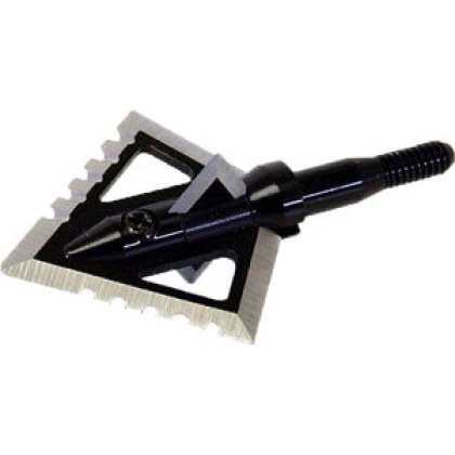 Magnus Broadheads Black Hornet - 4-bld Serrate 100gr 1 1-4\