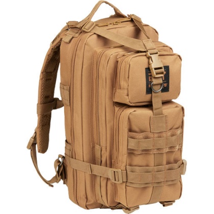 Bulldog Compact Backpack Tan - W- Molle