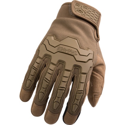 Strongsuit Brawny Gloves Med - Coyote W-knuckle Protection