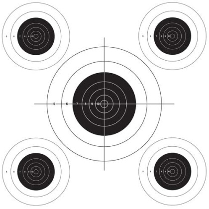 Lyman Auto Advance Target - System Target Roll-bullseye